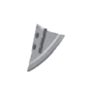 Grattoir pour déchaumeur 318621 adaptable