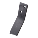 Lame droite 220x60mm pour Fraise/Rotavator AGRIC adaptable - Blacksteel©