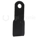 Couteau droit pour broyeur MASCHIO T40005141 adaptable 