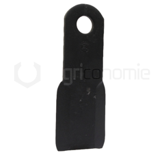 Couteau droit pour broyeur MASCHIO T40005141 adaptable 