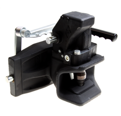 Zugmaul automatisch,W= 314 S30, Ø 38 mm Bolzen, Schwarz     