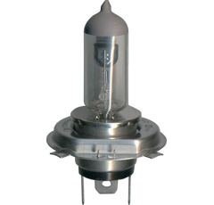Lampe H4 60 W - 12 V HELLA blanc (phares - feux - phares et feux)
