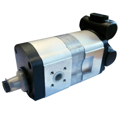 Pompe double pour tracteur CASE IH 1986962C1 adaptable