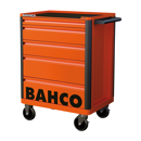 Werkstattwagen mit 5 Schubladen, versch. Farben, BAHCO