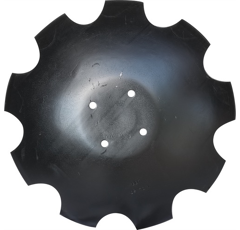 Disque crénelé ∅460x4 pour déchaumeur AMAZONE XL034 adaptable - Blacksteel©