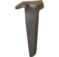 Dent gauche pour herse rotative BREVIGLIERI E0100130 adaptable