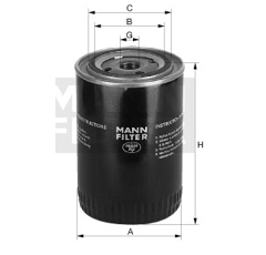 MANN  Ölfilter W718
