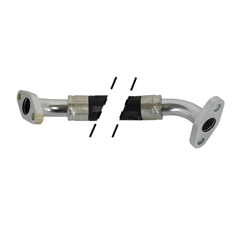 Tuyau hydraulique avec raccords pour téléscopique MANITOU 702027 adaptable