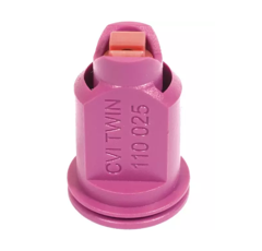 Doppelflachstrahldüse ALBUZ CVI TWIN 110° 025 lila