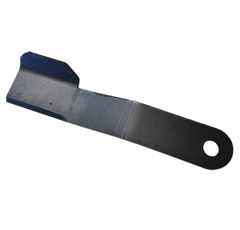 Fléau droit à ailettes 620 mm pour broyeur BEDNAR KM060134 adaptable