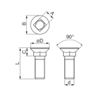 Pflugschraube M12x80 DIN 608 12.9  ORIGINAL Pöttinger Original