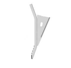 Soc sous soleuse carbure 435 x 70 mm pour décompacteur adaptable