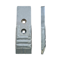 Pointe carbure et rechargement pour charrue BONNEL 13200036 adaptable