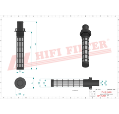 Filtre hydraulique adaptable HIFI FILTER SH77922