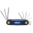 Clés males torx percées sur monture de 8 Clés | KS TOOLS