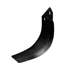 Lame gauche160x60mm pour Fraise/Rotavator AGRITALIA adaptable
