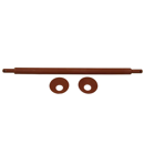 Barre de relevage ronde 935 mm adaptable