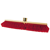 Balai pvc rouge mat 60 cm sans manche