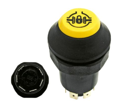 Bouton poussoir blocage differentiel  pour tracteur SAME 0.008.1335.0 adaptable