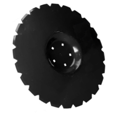 Disque crénelé 560 x 4 mm UNIA 2428_20-001_0 adapt. Blacksteel©