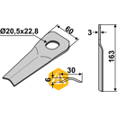 Fräsmesser für Mähwerk TAARUP 56 110 200 Nachbau  