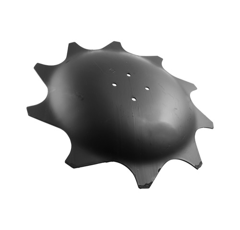 Disque de protection récolte gauche 490 mm pour bineuse HATZENBICHLER 0219010004 adaptable - BlackSteel©