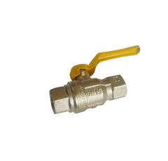 Messingkugelhahn lange AusführungGesamtlänge 74 mm  MKH12LG