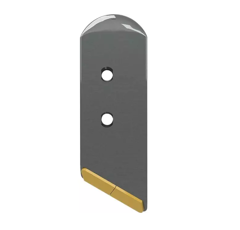Pointe droite pour charrue GRÉGOIRE & BESSON 010784 adaptable carbure