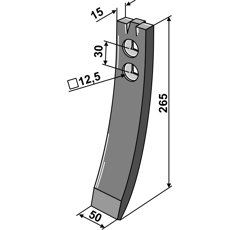 Scharspitze 101IND1375 Väderstad Nachbau