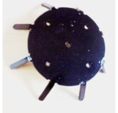 Disque entraîneur pour bineuse à doigts Ø 370 mm - KULT