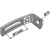 Bride de fixation G MASSEY FERGUSON adaptable - BlackSteel©