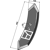 Pointe de soc 440 x 120 mm pour cultivateur adaptable