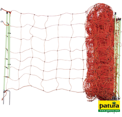 Filet électrifié plus/moins double pointe 1,2 x 50 m  - PATURA