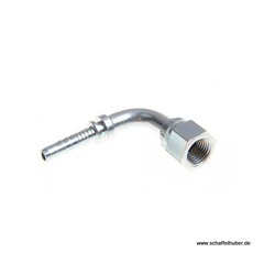 Pressnippel Bogen 90° DN25MS1516JICIG90M Alfagomma