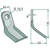 Couteau-Y pour broyeur 130x60mm AGRICOM adaptable 