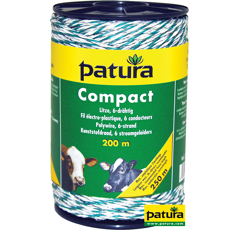 Fil électro-plastique compact 200 - 400 m - PATURA