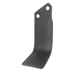 Lame gauche équerrre 60 x 6 mm pour fraise PERUGINI adaptable - BlackSteel©