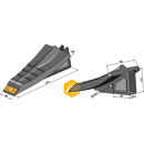 Schar für Untergrundlockerer-Zinken – Hartmetall – Nachbau  