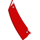 Streichblech-Vorderteil - links PK400203M Vogel und Noot by Muzzi Industrie