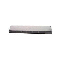 Mise Gauche à souder carbure et rechargement TOUTES MARQUES 316x70 mm adaptable