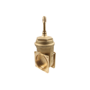 Zweiflanschschieber, mit Kuppeloberteil,Art. 5F2/6" MZ