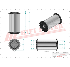 Filtre habitacle adaptable HIFI FILTER SC50389CAG4