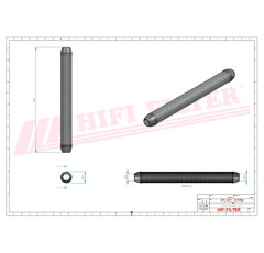 Filtre hydraulique adaptable HIFI FILTER SH59044
