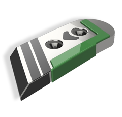 Punta derecha placas con carburo, recargado DEMBLON 5185 adaptable