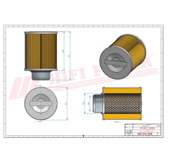 Filtre hydraulique adaptable HIFI FILTER SH52289