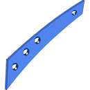 Streichblech-Streifen 1 - links SRP330WL1M Rabe by Muzzi Industrie