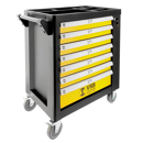 Werkstattwagen, 7 Schubladen, 246-teilig