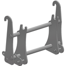 Interface pour télescopique JCB Q FIT/BOBCAT|MASSEY FERGUSON adaptable