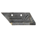 Soc de rasette Droit carbure et rechargement pour charrue DURO 6604 adaptable