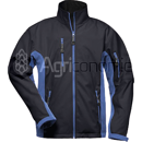 Veste confort Softshell imperméable toutes tailles - bleue marine/royal